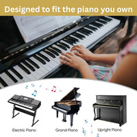 Piano Starter Kit – 61 Keys (Black)